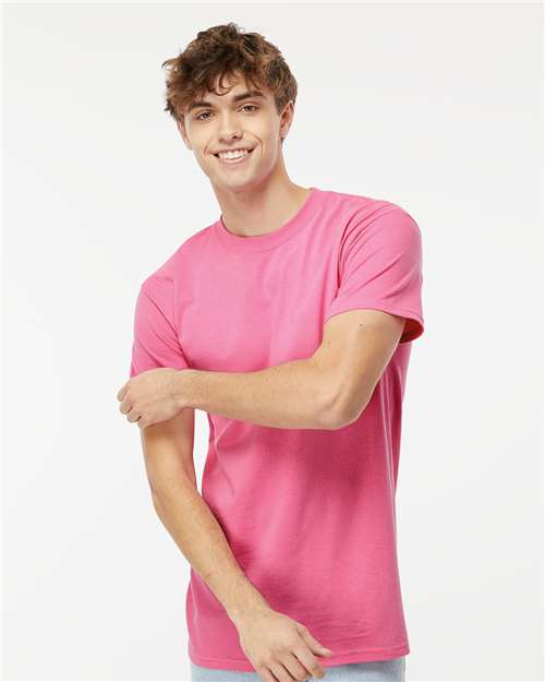 Men's Gold Soft Touch T-Shirt - OnModelFront - B01542563 - Azalea