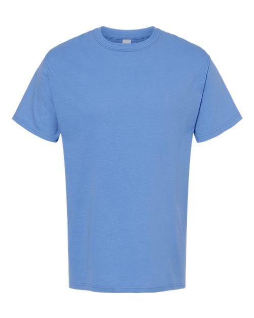 Men's Gold Soft Touch T-Shirt - Front - B01542263 - Carolina Blue