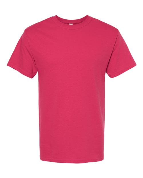 Men's Gold Soft Touch T-Shirt - Front - B01542693 - Heliconia