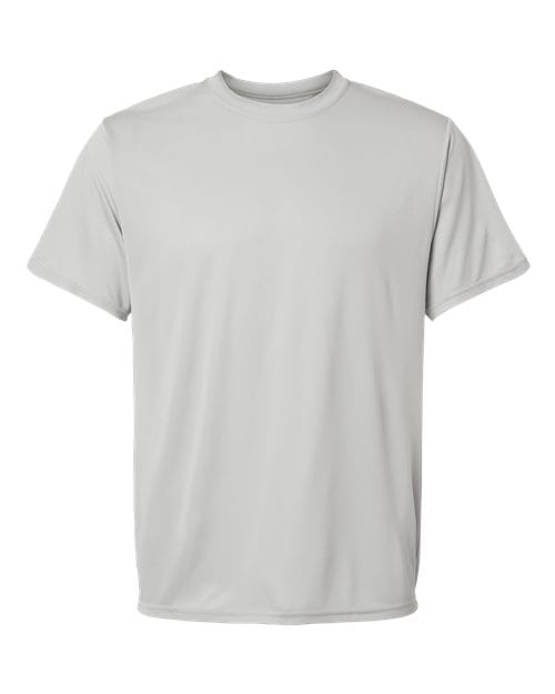 Unisex Nexgen Performance T-Shirt - Front - B82534363 - Silver