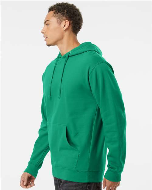 Unisex Midweight Hooded Sweatshirt - OnModelSide - B23676073 - Kelly Green