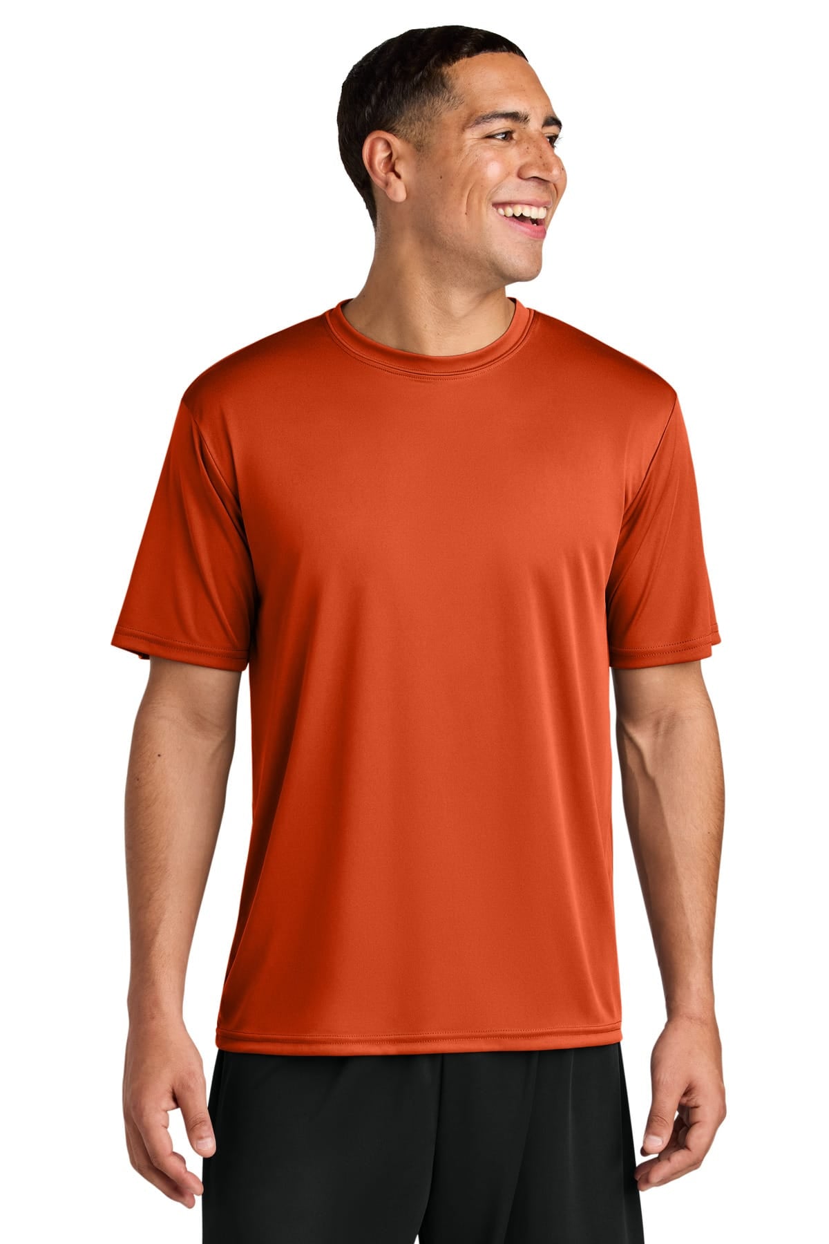 A4N3142 Cooling Performance Short Sleeve Tee in Athletic Orange