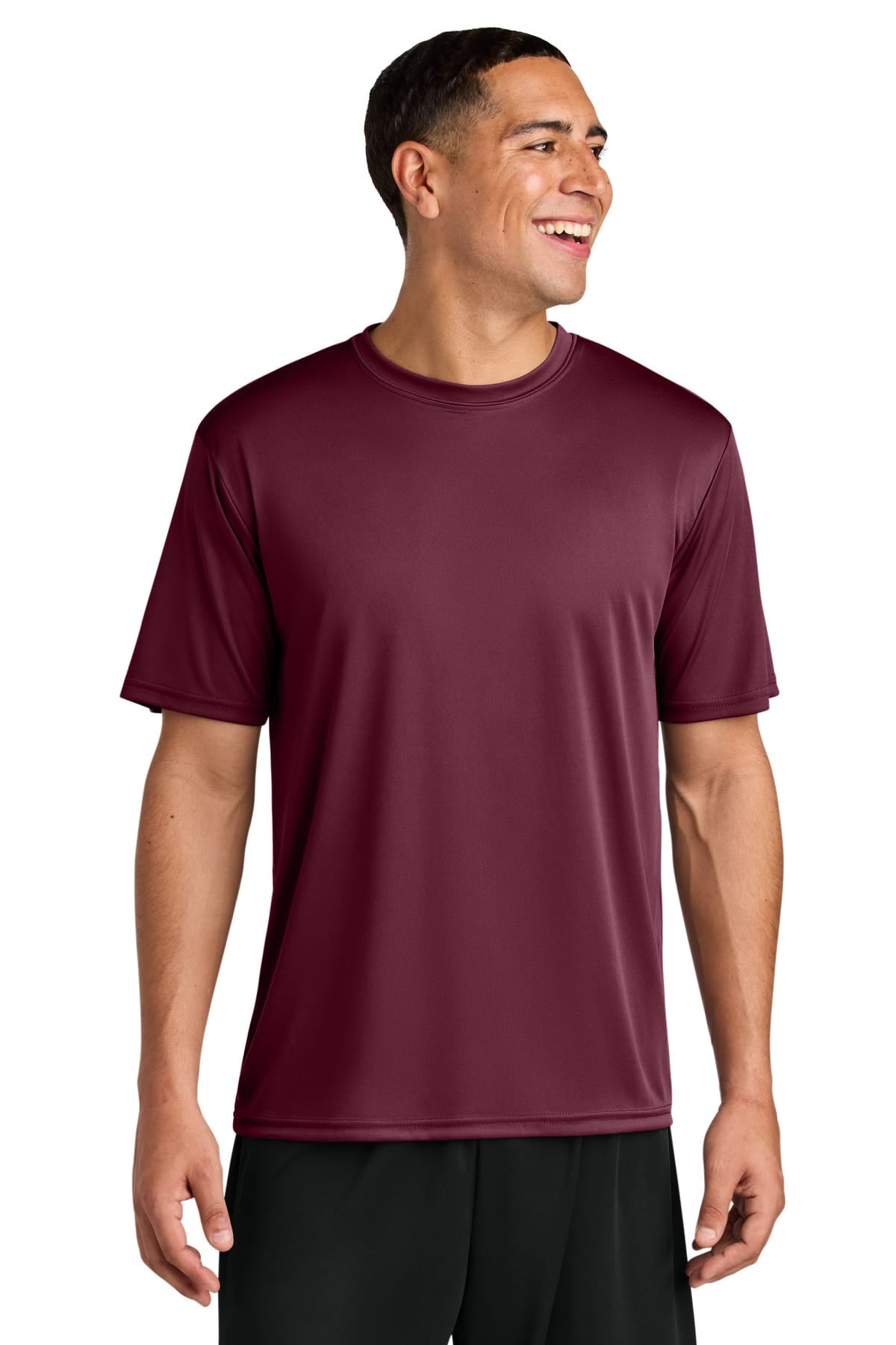 A4N3142 Cooling Performance Short Sleeve Tee in Cardinal