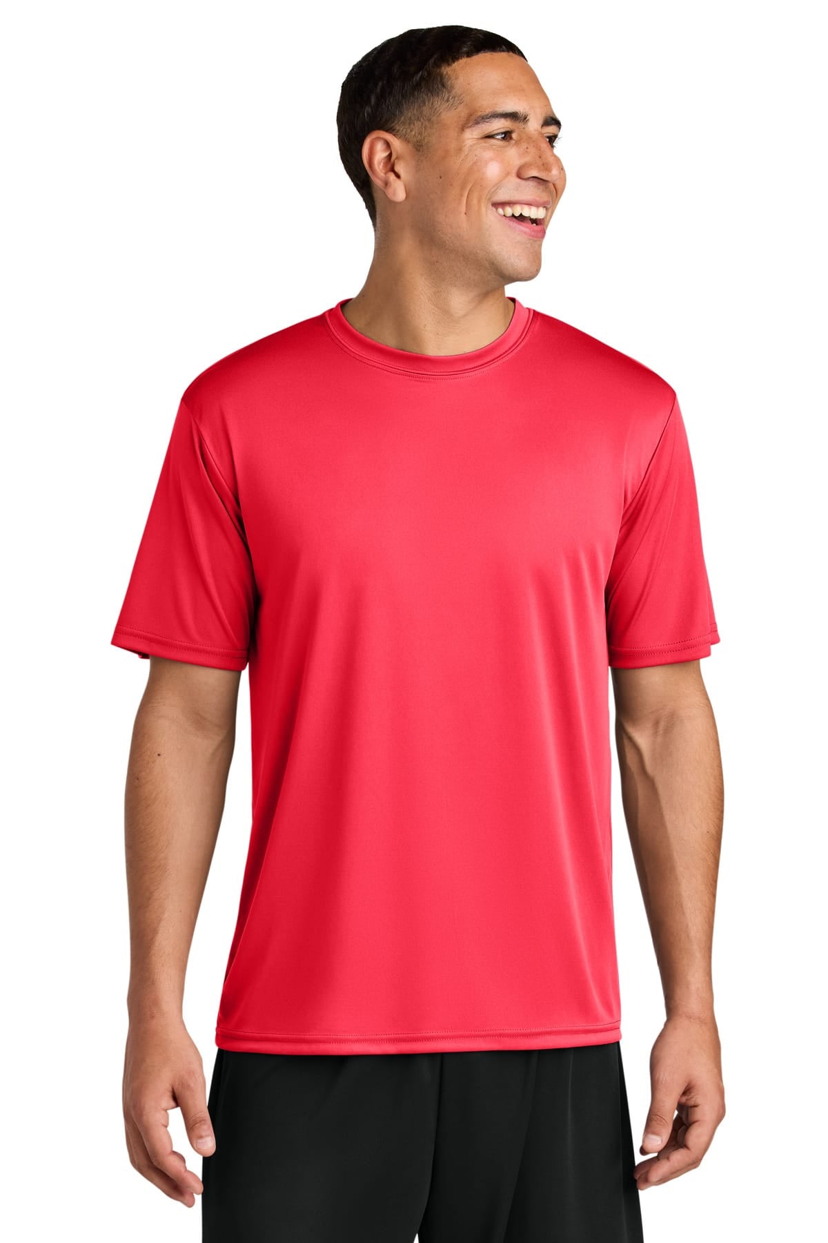 A4N3142 Cooling Performance Short Sleeve Tee in Coral