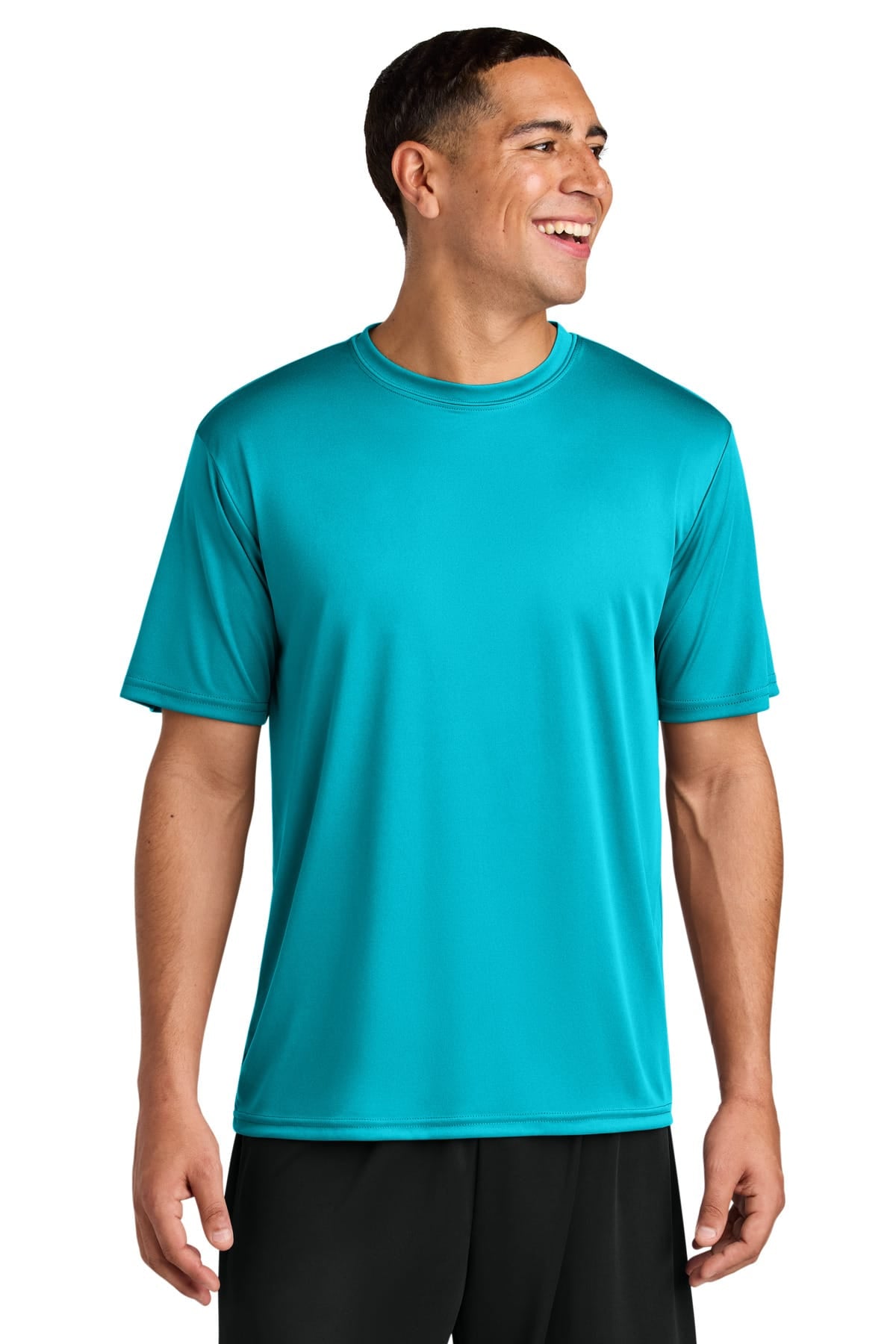 A4N3142 Cooling Performance Short Sleeve Tee in Electric Blue