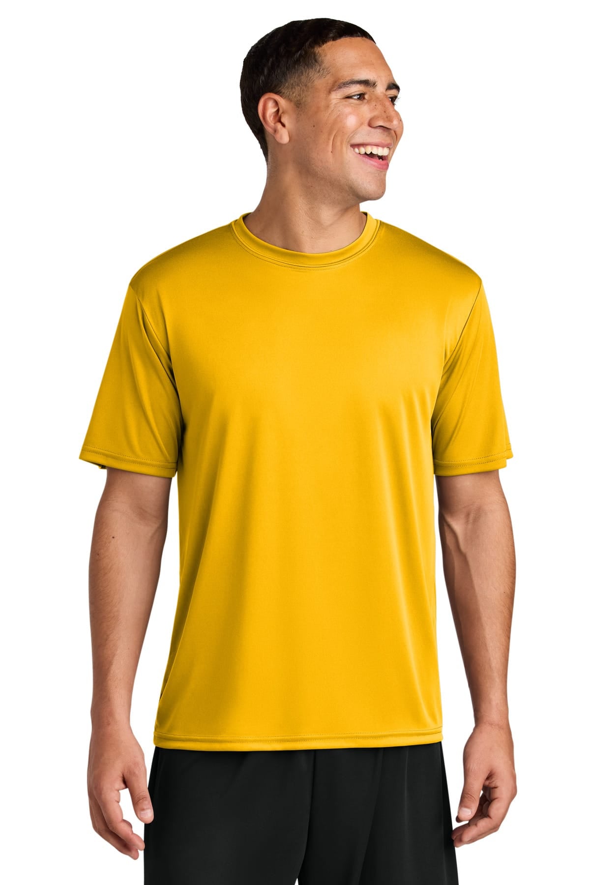 A4N3142 Cooling Performance Short Sleeve Tee in Gold