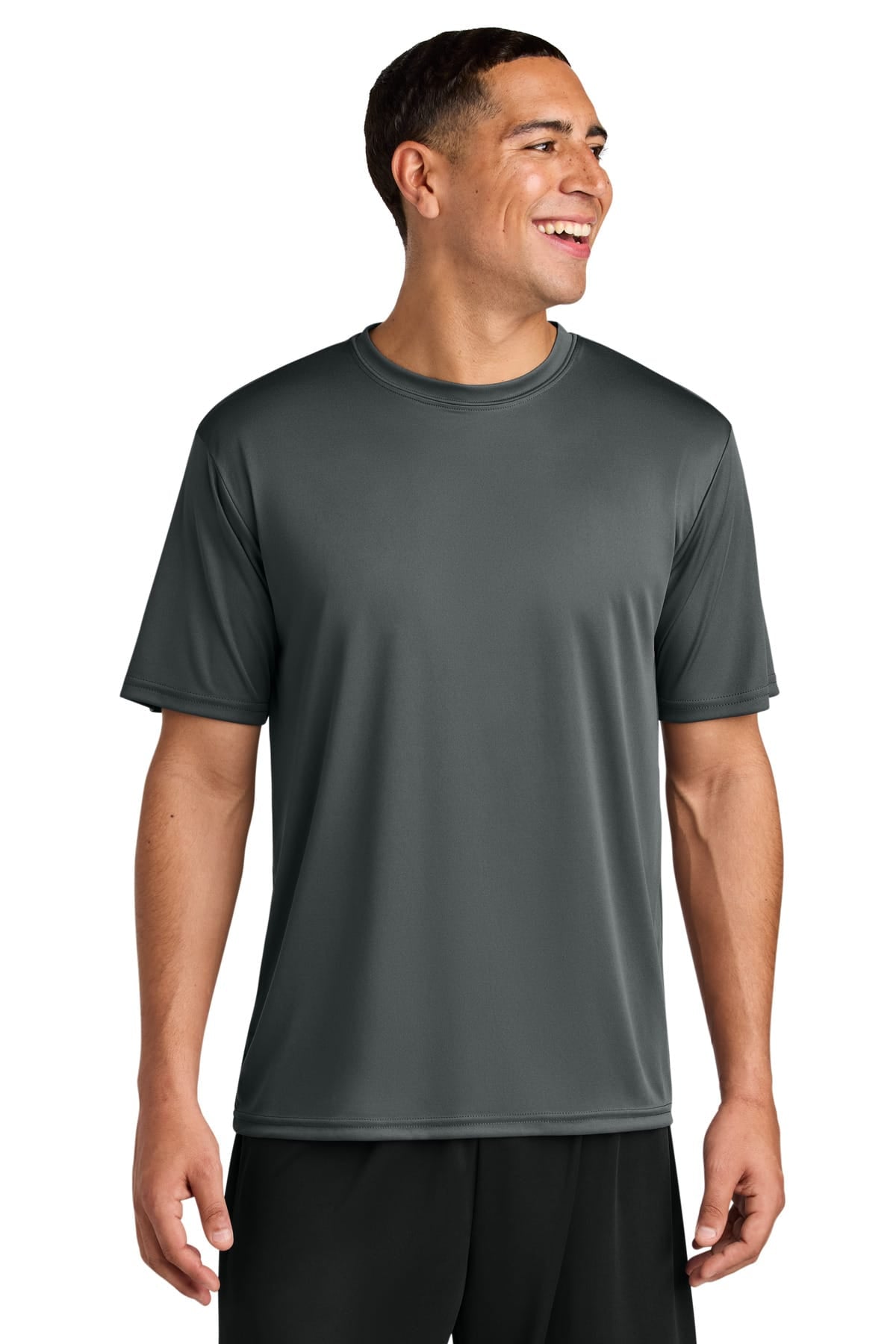A4N3142 Cooling Performance Short Sleeve Tee in Graphite