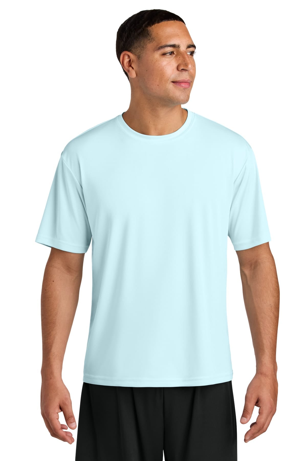 A4N3142 Cooling Performance Short Sleeve Tee in Pastel Blue