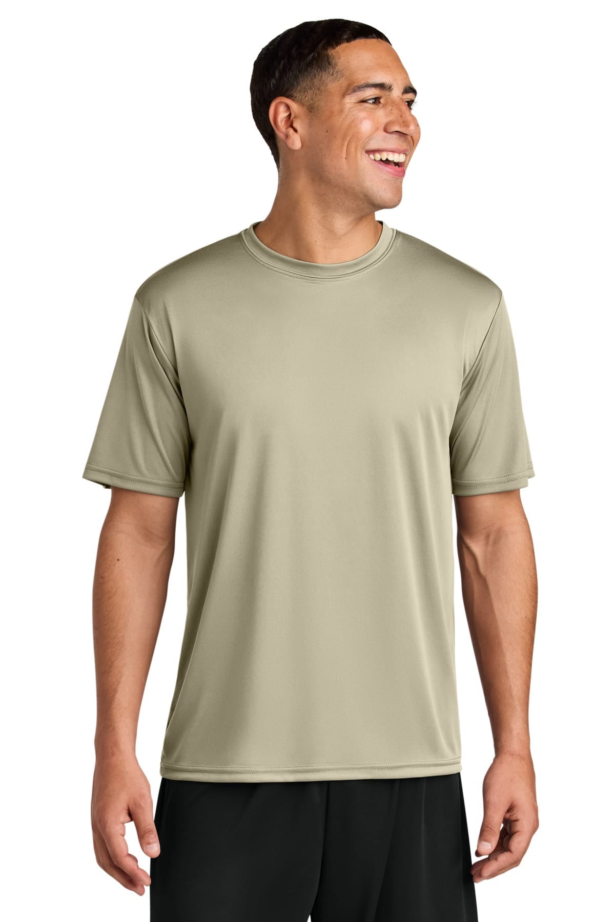 A4N3142 Cooling Performance Short Sleeve Tee in Sand