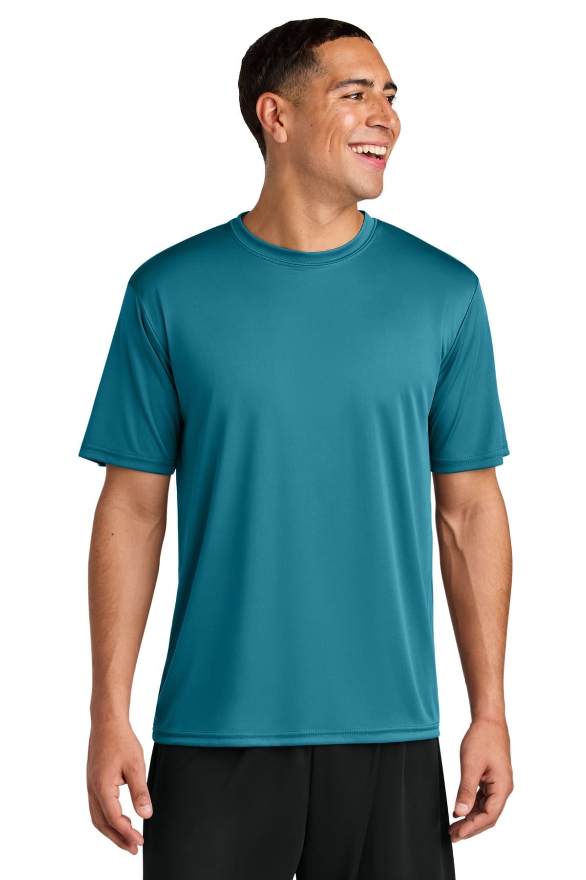 A4N3142 Cooling Performance Short Sleeve Tee in Teal