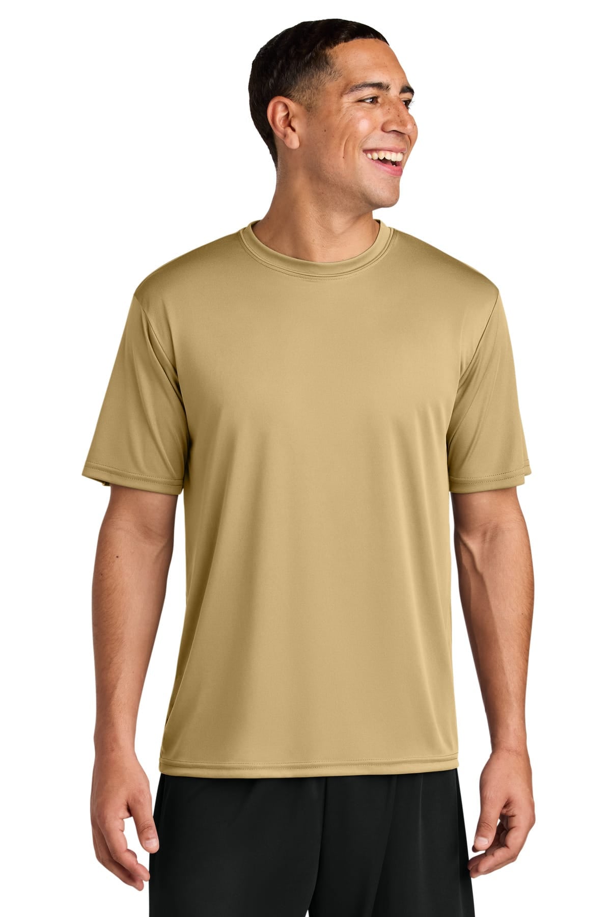 A4N3142 Cooling Performance Short Sleeve Tee in Vegas Gold