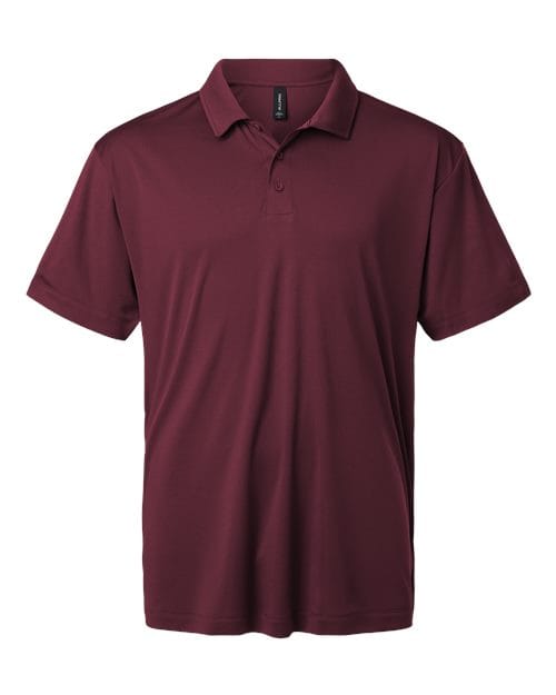 AllPro 41800 Men's Pro-Lock Performance Polo in Maroon