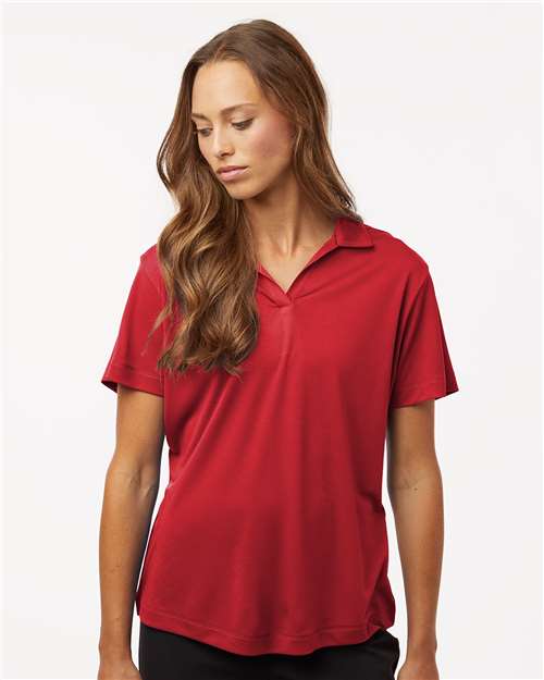AllPro 12563 S / Red AllPro 41800L Women's Pro-Lock Performance Polo