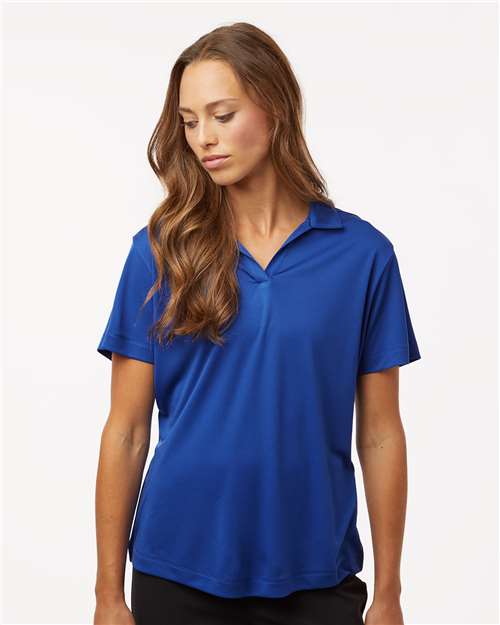 AllPro 12563 S / Royal AllPro 41800L Women's Pro-Lock Performance Polo