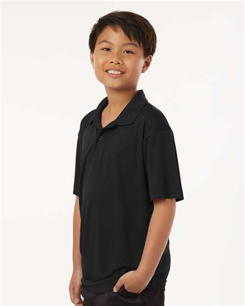 AllPro 41800Y Youth Pro-Lock Performance Polo in 
