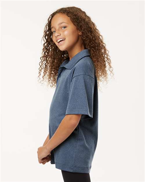 AllPro 41800Y Youth Pro-Lock Performance Polo in 
