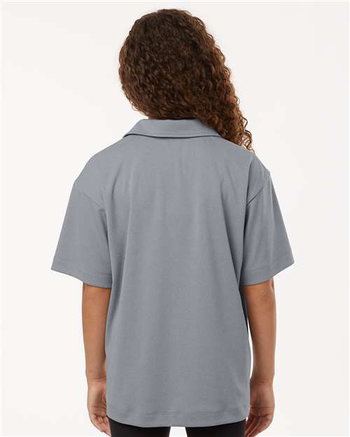 AllPro 41800Y Youth Pro-Lock Performance Polo in 