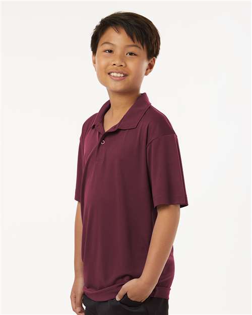 AllPro 41800Y Youth Pro-Lock Performance Polo in 