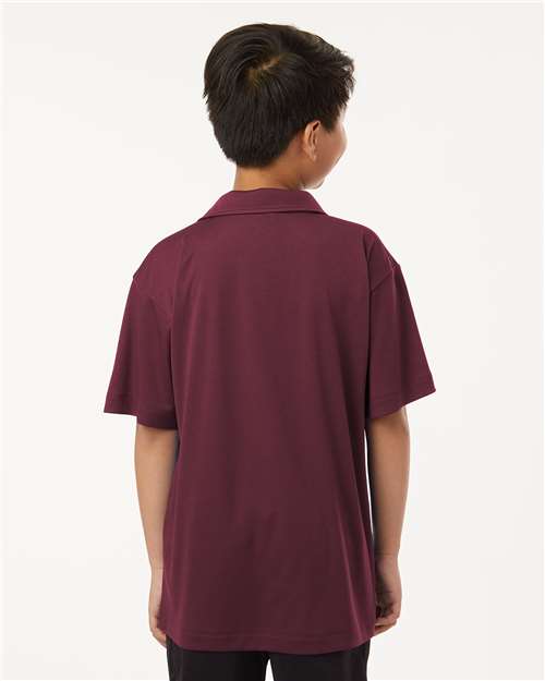 AllPro 41800Y Youth Pro-Lock Performance Polo in 