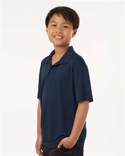 AllPro 41800Y Youth Pro-Lock Performance Polo in 