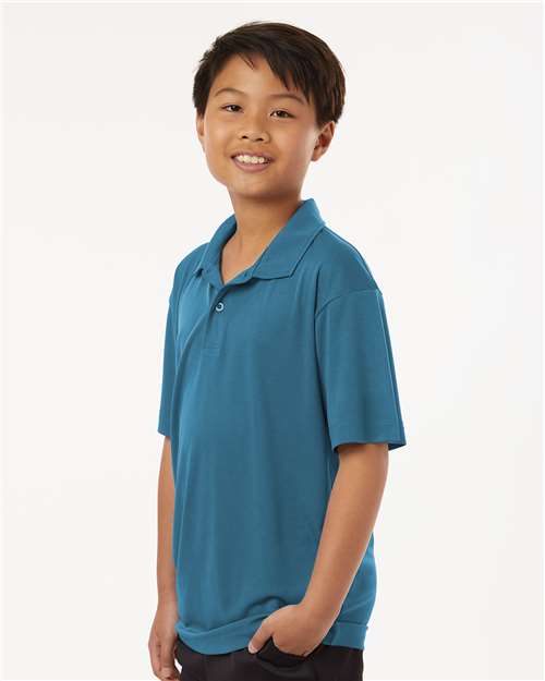 AllPro 41800Y Youth Pro-Lock Performance Polo in 