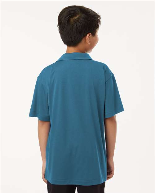 AllPro 41800Y Youth Pro-Lock Performance Polo in 