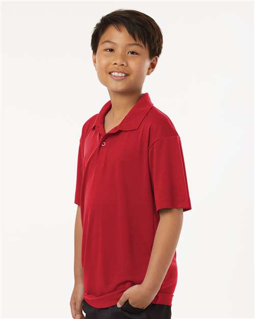 AllPro 41800Y Youth Pro-Lock Performance Polo in 