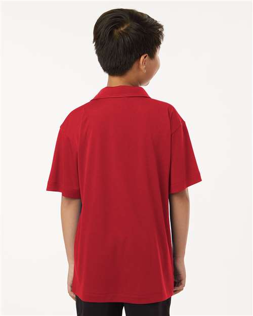 AllPro 41800Y Youth Pro-Lock Performance Polo in 