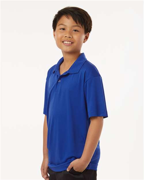 AllPro 41800Y Youth Pro-Lock Performance Polo in 