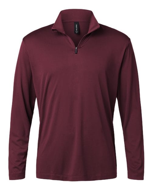 AllPro 41870 Men's Pro-Lock Performance Quarter-Zip Pullover in 