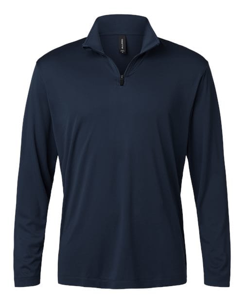 AllPro 12536 5XL / Navy AllPro 41870 Men's Pro-Lock Performance Quarter-Zip Pullover