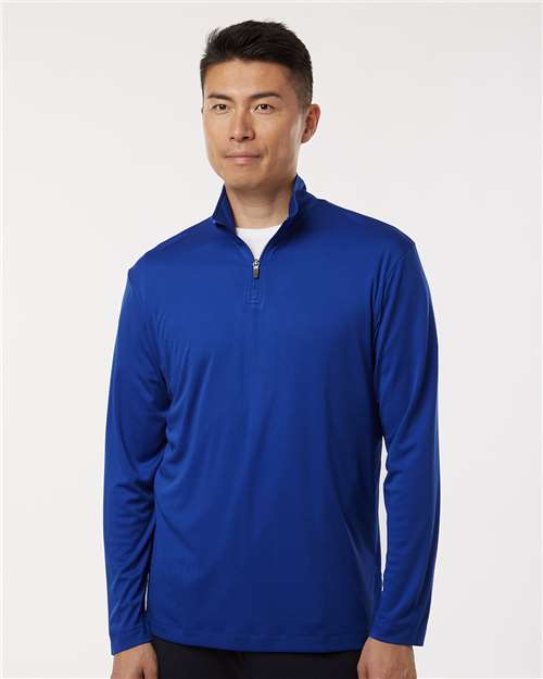 AllPro 41870 Men's Pro-Lock Performance Quarter-Zip Pullover in Royal