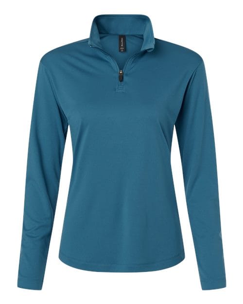 AllPro 41870L Women's Pro-Lock Performance Quarter-Zip Pullover in 