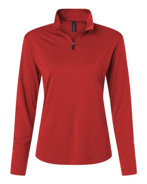 AllPro 41870L Women's Pro-Lock Performance Quarter-Zip Pullover in 