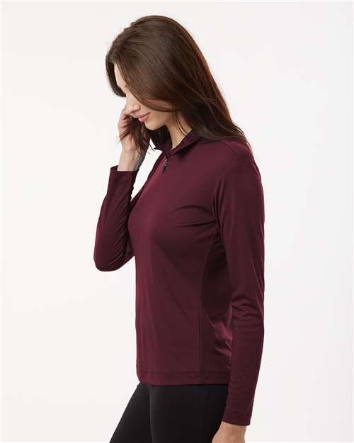 AllPro 41870L Women's Pro-Lock Performance Quarter-Zip Pullover in 