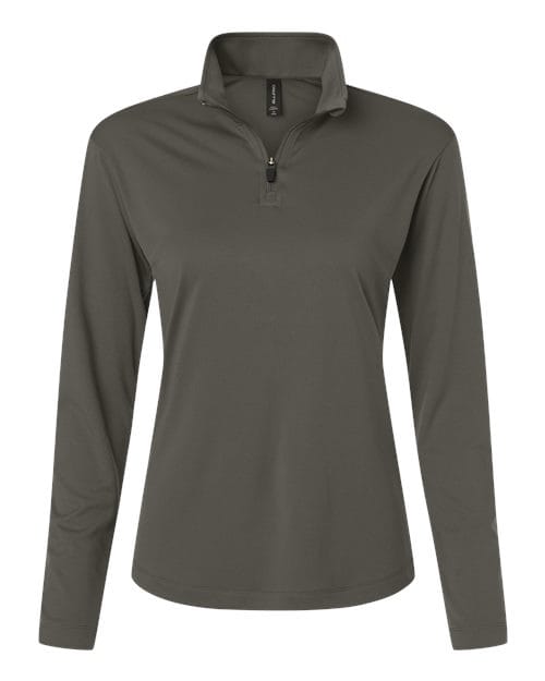 AllPro 41870L Women's Pro-Lock Performance Quarter-Zip Pullover in 