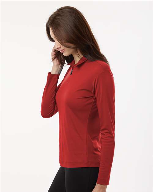 AllPro 41870L Women's Pro-Lock Performance Quarter-Zip Pullover in 