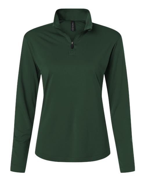 AllPro 41870L Women's Pro-Lock Performance Quarter-Zip Pullover in 
