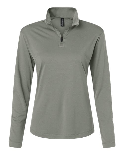 AllPro 41870L Women's Pro-Lock Performance Quarter-Zip Pullover in 