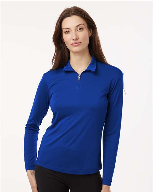 AllPro 41870L Women's Pro-Lock Performance Quarter-Zip Pullover in Royal