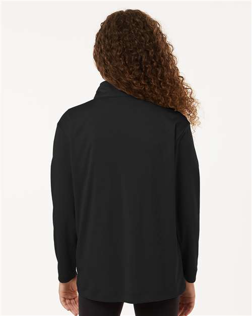 AllPro 41870Y Youth Pro-Lock Performance Quarter-Zip Pullover in 