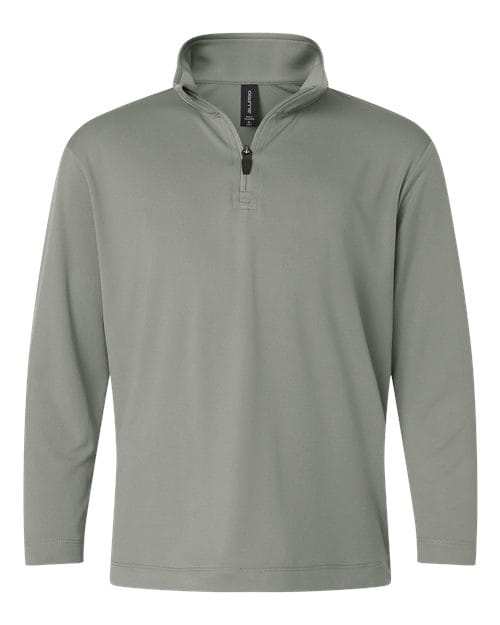 AllPro 41870Y Youth Pro-Lock Performance Quarter-Zip Pullover in 
