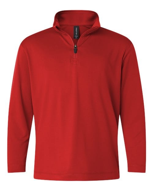 AllPro 41870Y Youth Pro-Lock Performance Quarter-Zip Pullover in 