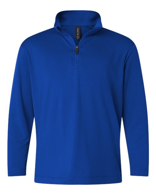 AllPro 41870Y Youth Pro-Lock Performance Quarter-Zip Pullover in 