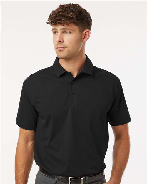 AllPro 41SP0-Men's Pro-Flex Sorona Polo in Black