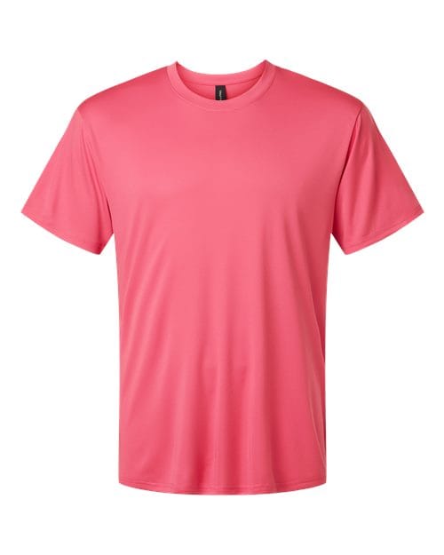 AllPro 48000 Men's Pro-Lock Performance T-Shirt in Bright Pink