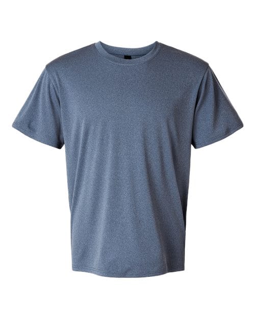 AllPro 48000 Men's Pro-Lock Performance T-Shirt in Heather Navy