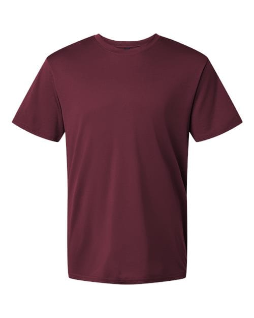 AllPro 48000 Men's Pro-Lock Performance T-Shirt in Maroon