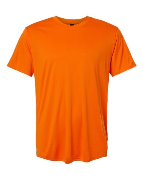 AllPro 48000 Men's Pro-Lock Performance T-Shirt in Neon Orange