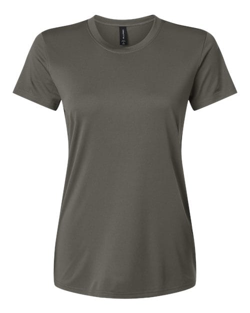 AllPro 48000L Women's Pro-Lock Performance T-Shirt in Charcoal